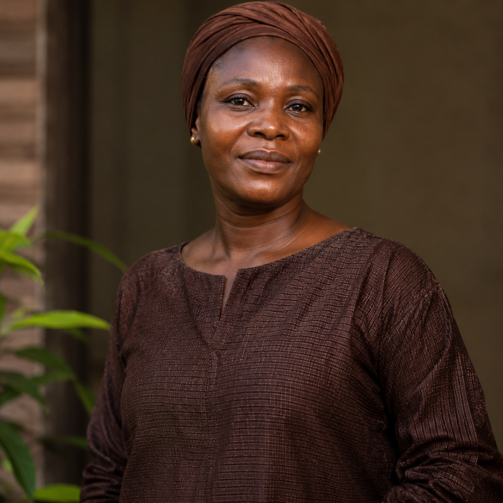 Portrait d'une femme Ivoirienne Source : Généré par IA