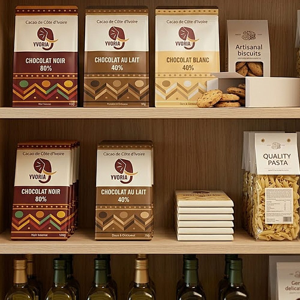 Epicerie-fine-tablette-chocolat source : IA