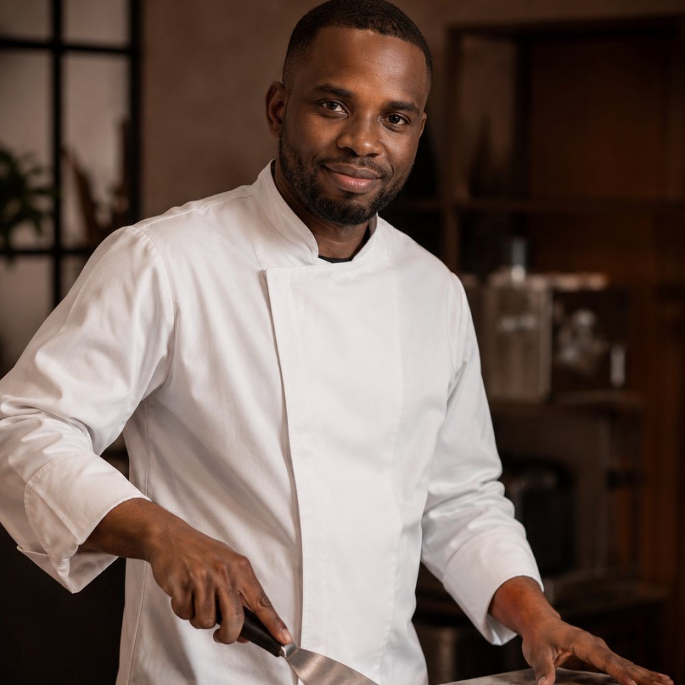 Portrait d'un chocolatier homme Source : Généré par IA